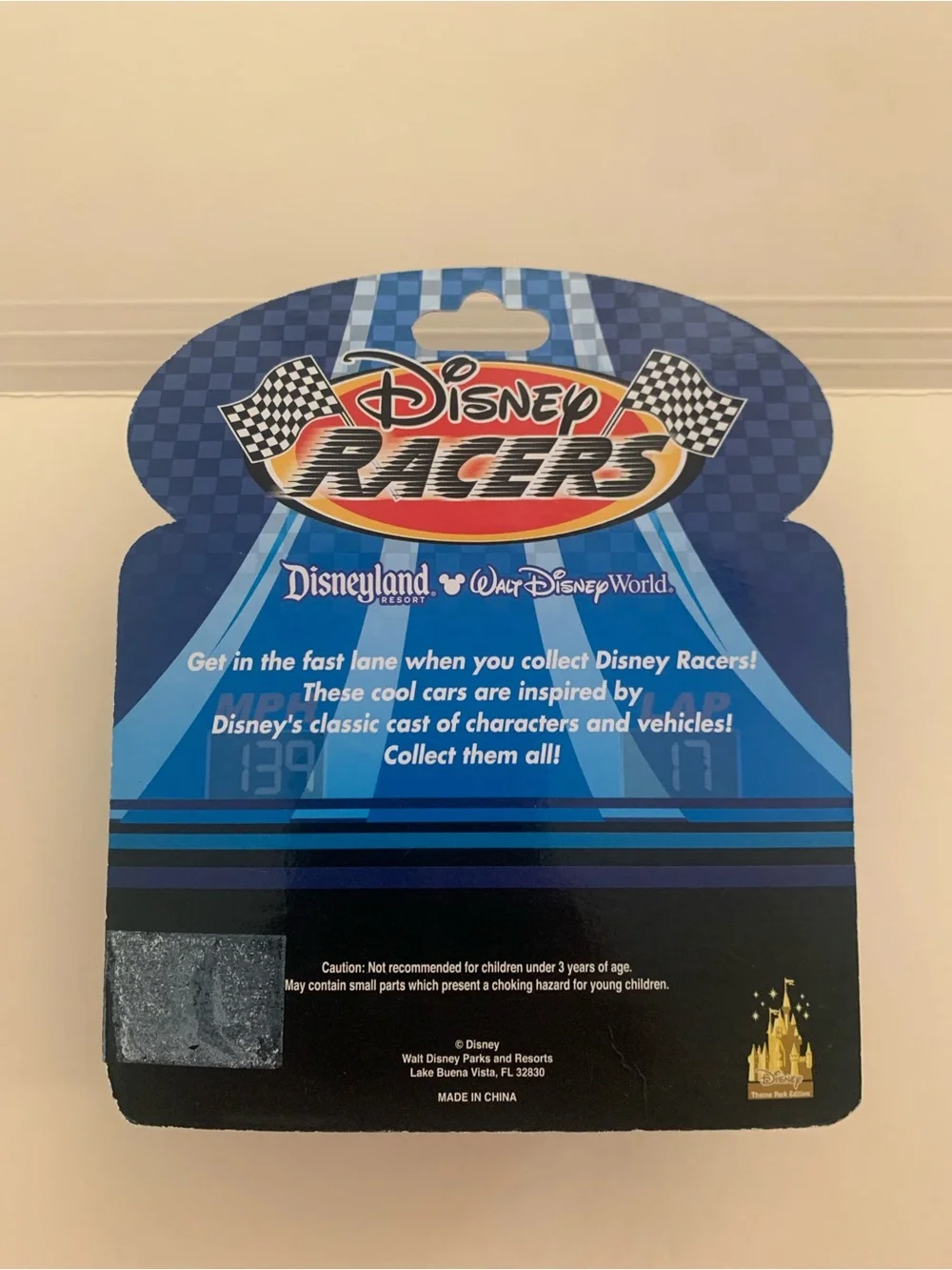Disney Steamboat Willie Silver Toy Race Car with Black and Pink Accents